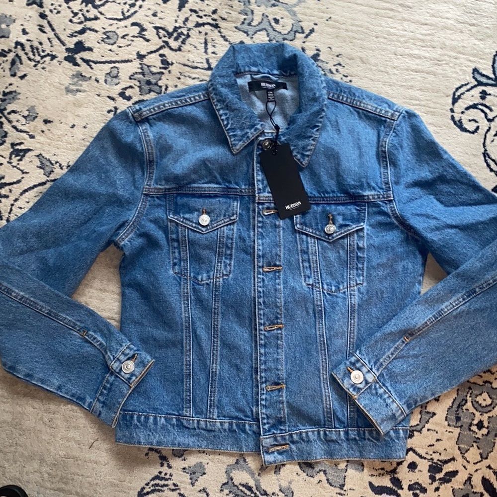 Hudson Classic Fitted Trucker Jean Jacket!